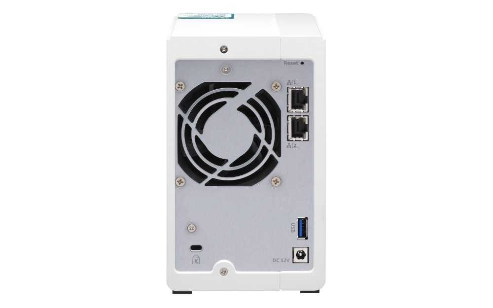 Serwer plików QNAP TS-231K | 2-zatokowy | LAN | ARM 1.7GHz | NAS