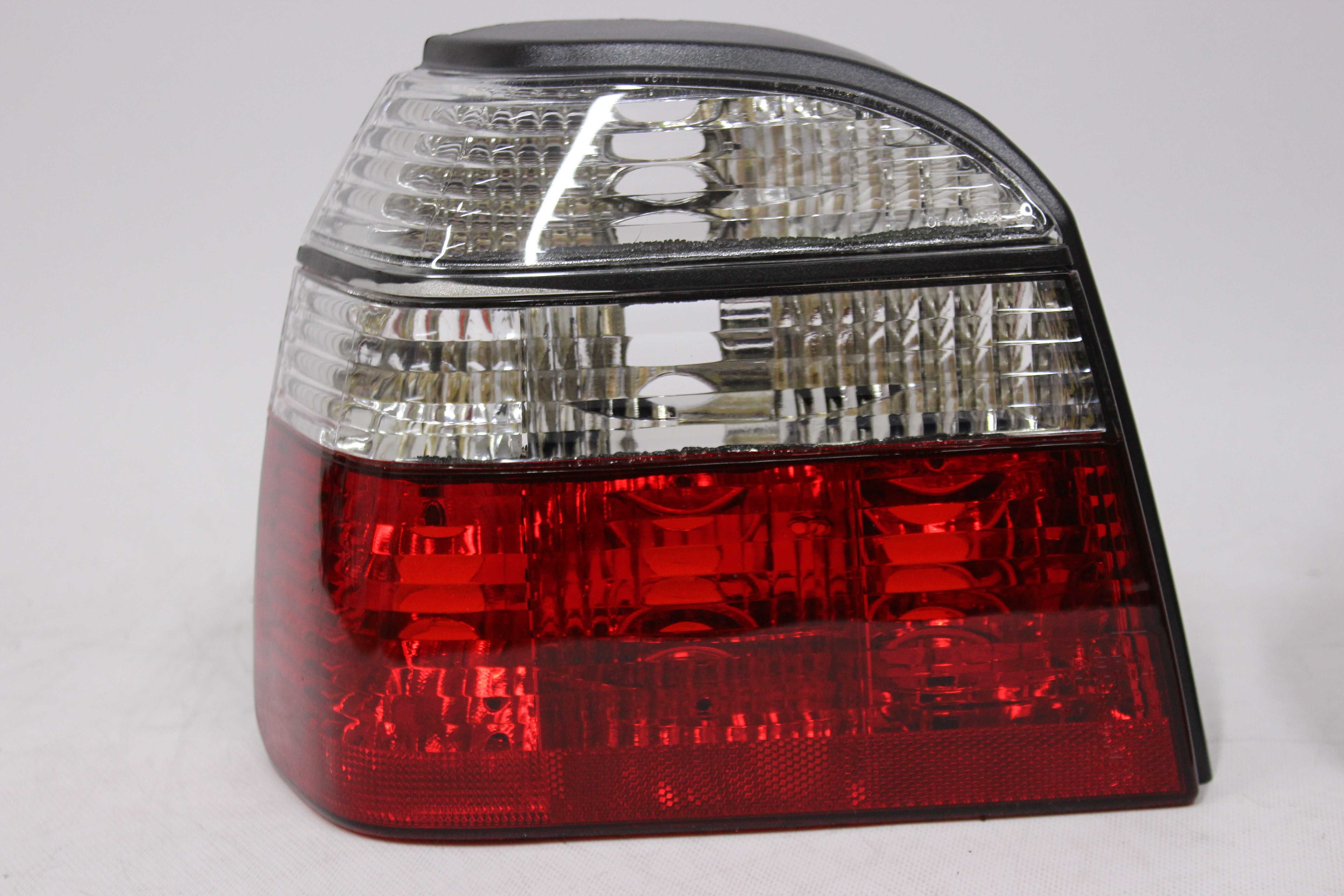 Lampy światła tył tylne VW GOLF 3 III 91-97 RED Clear Tuning NOWE!