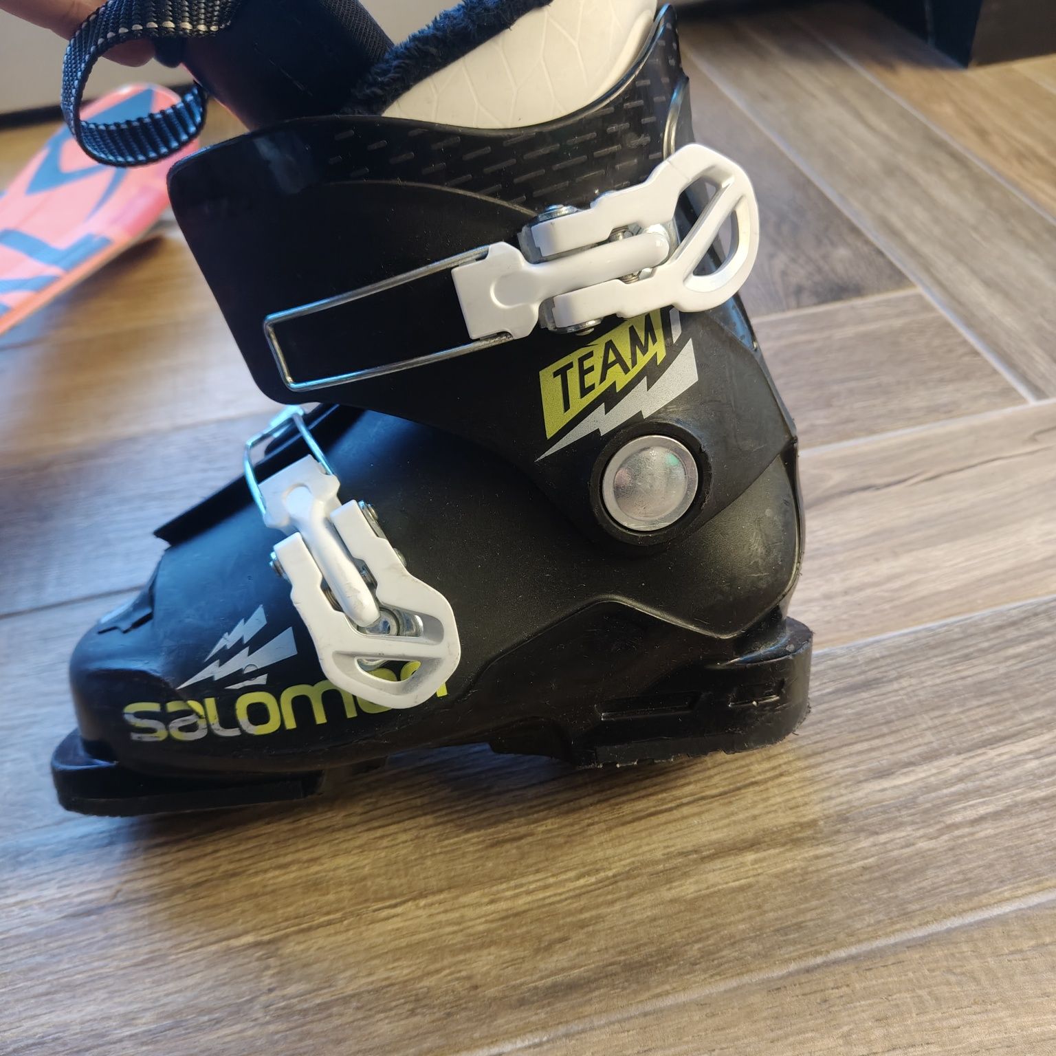 Narty 100 cm plus buty komplet 18-19 race Tiger