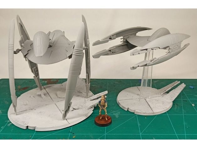 Vulture droid starfighter star wars legion do złożenia