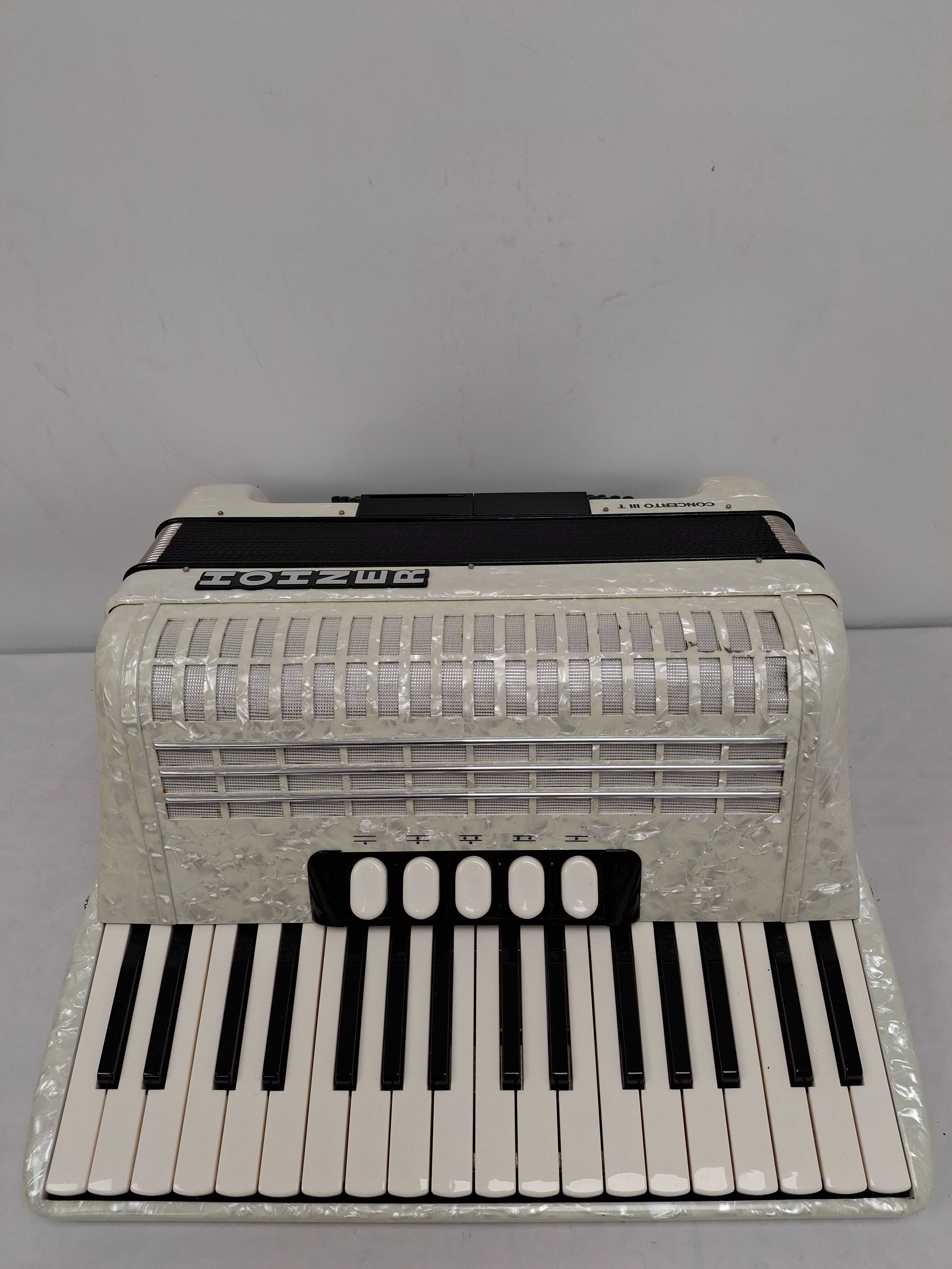 Akordeon Hohner Concerto III T ,bdb stan 72 basy,3 chóry, zamiana !!!