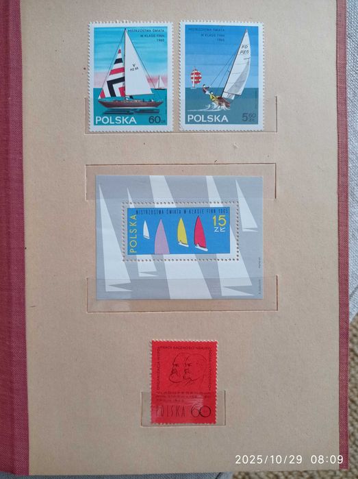 Znaczki pocztowe Polski Ludowej 1964, 1965