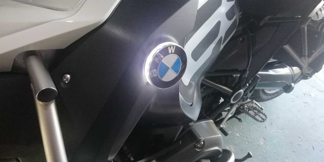 Podświetlenie Loga znaczek BMW K1600, R1200GS, RT 1100 i inne