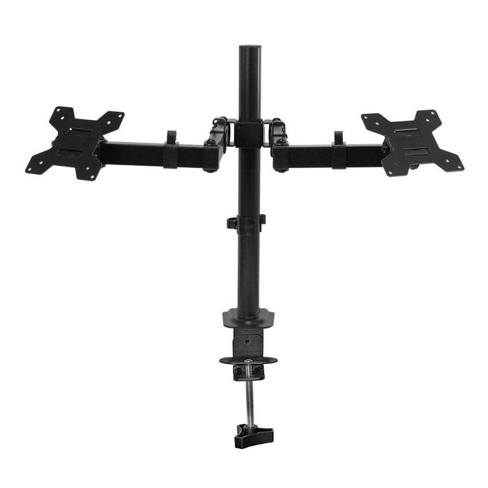 NOWY Uchwyt Monitora Na Dwa Monitory Stojak Ramię Podwójne Do Biurka