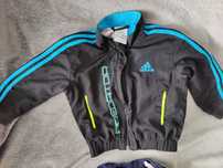 Kurtka wiatrówka adidas + krótkie spodenki nike