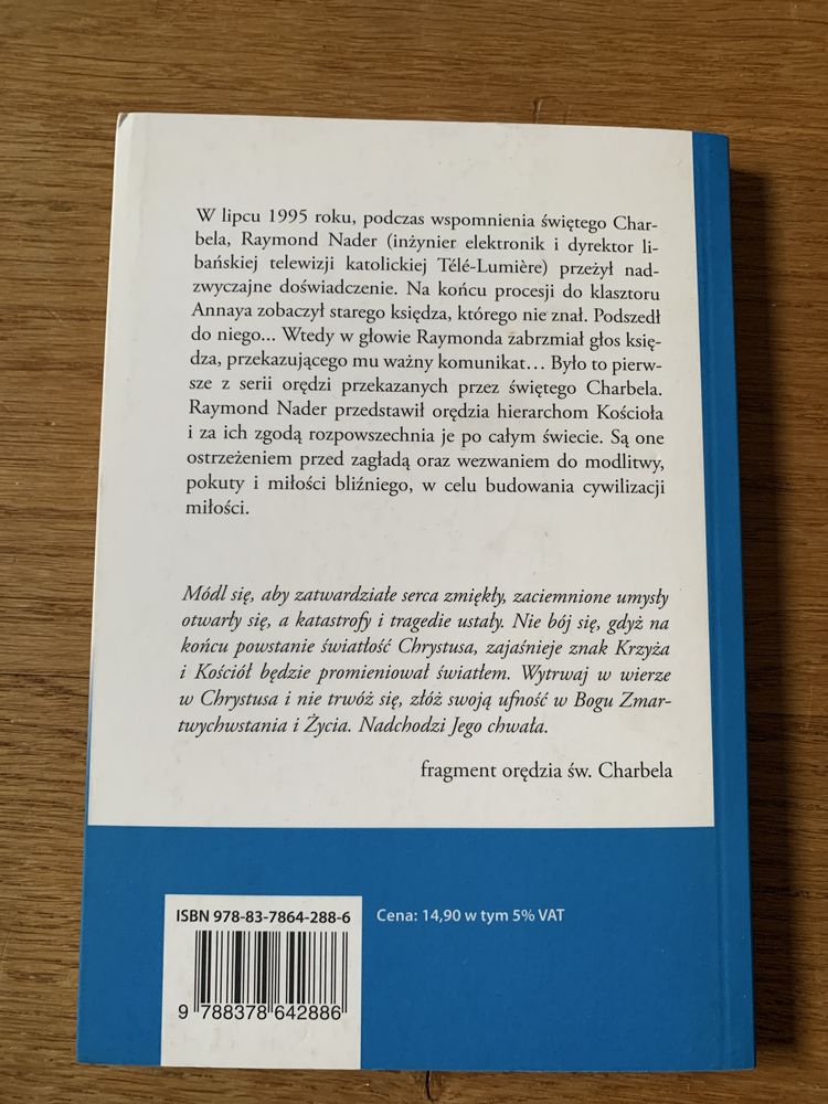 Św. Charbel Orędzia z Nieba
