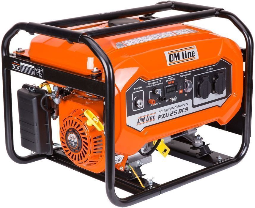 Oleo Mac Om Line Pzu 25 Dcs Agregat Generator Prądotwórczy 230V 2,2 Kw