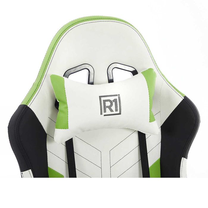 Fotel Gamingowy Extreme R1 Green - Jakość i Styl, które cię Zachwycą