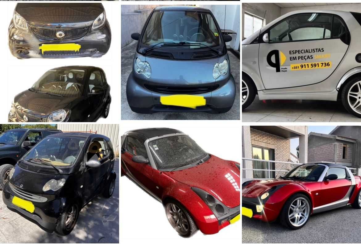 Peças smart roadster fortwo forfour