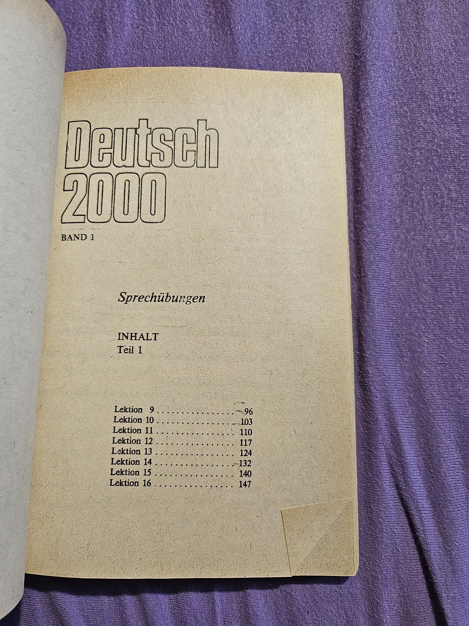 Materiały pomocnicze do nauczania Deutsch 2000