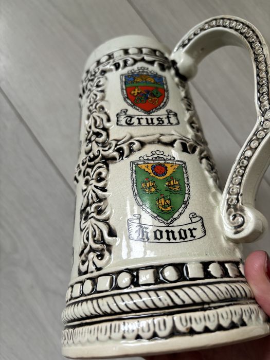 Кухоль пивний, керамічний.