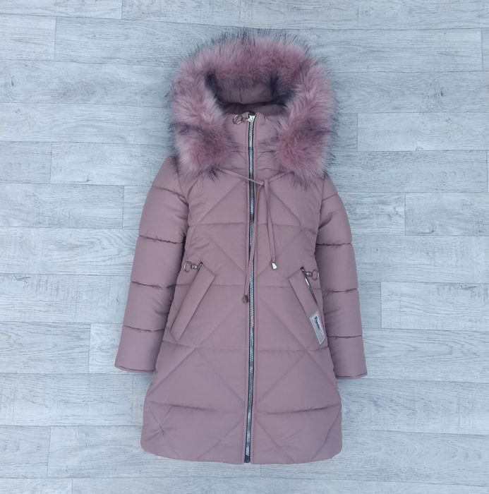 Зимова куртка пуховик 116, 122, 128, 134, 140 см