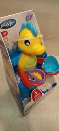 Konik morski Playgro zabawka do wody/kąpieli na dzień dziecka