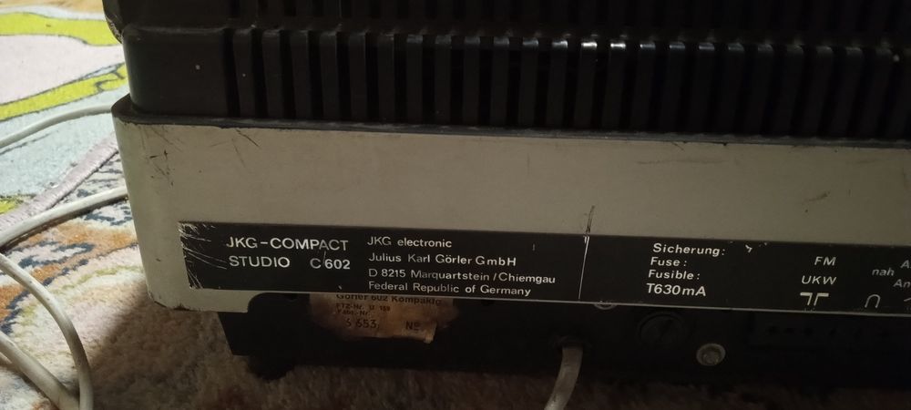 Adapter Gramofon z tunerem Jkg-Compact