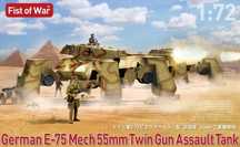 Model Collect UA72354 German E75 Mech -Twin 50mm Guns Assault Tank