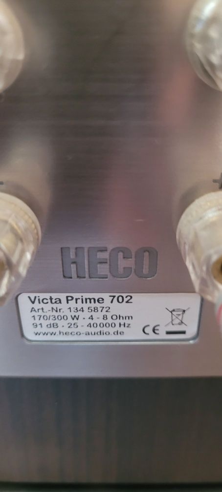 Kolumny Heco Victa Prime 702 ,100 % sprawne