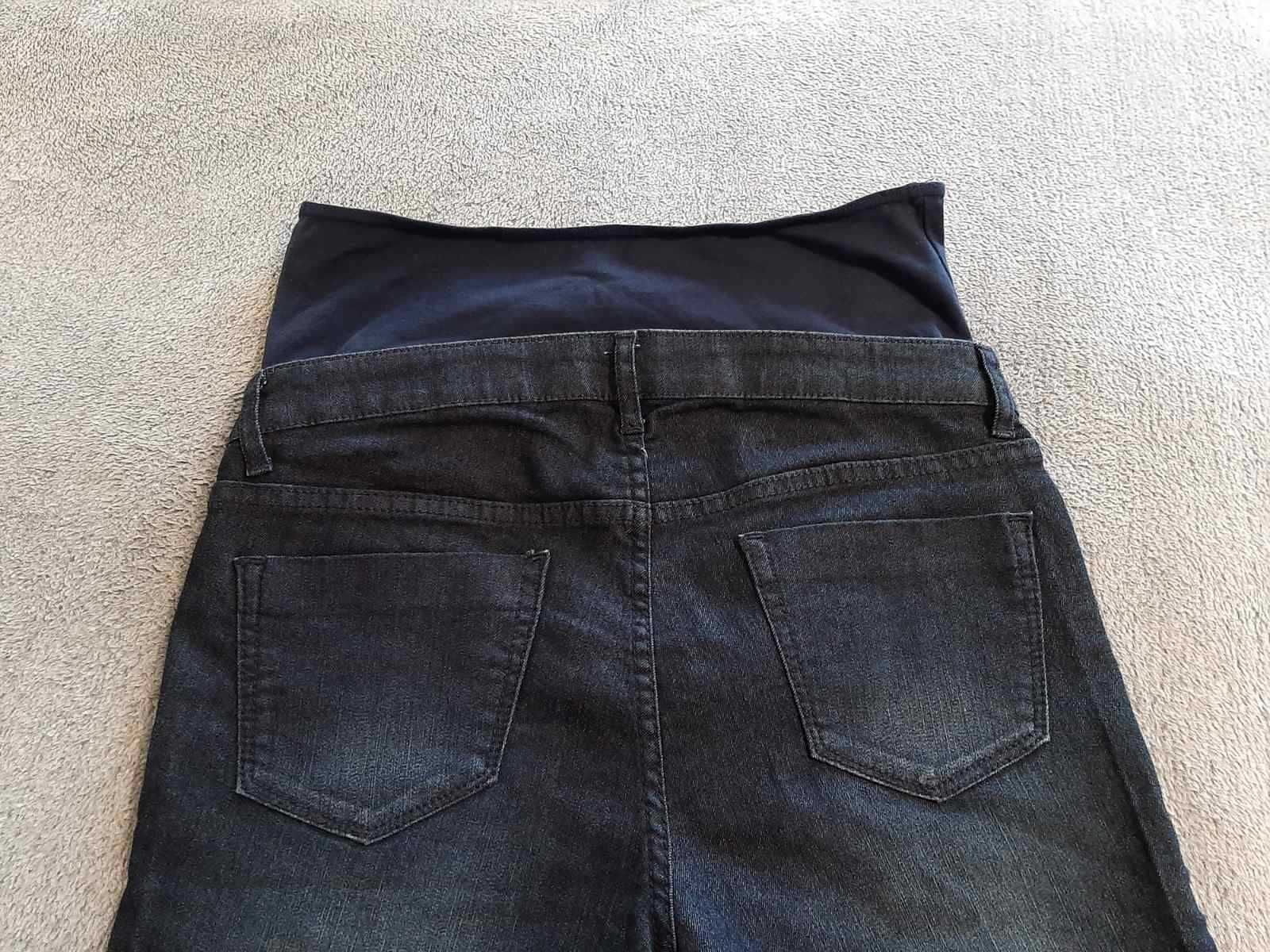 Женские джинсы-капри для беременных slim-fit