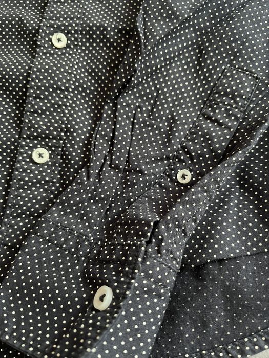 Męska koszula w kropki bawełniana