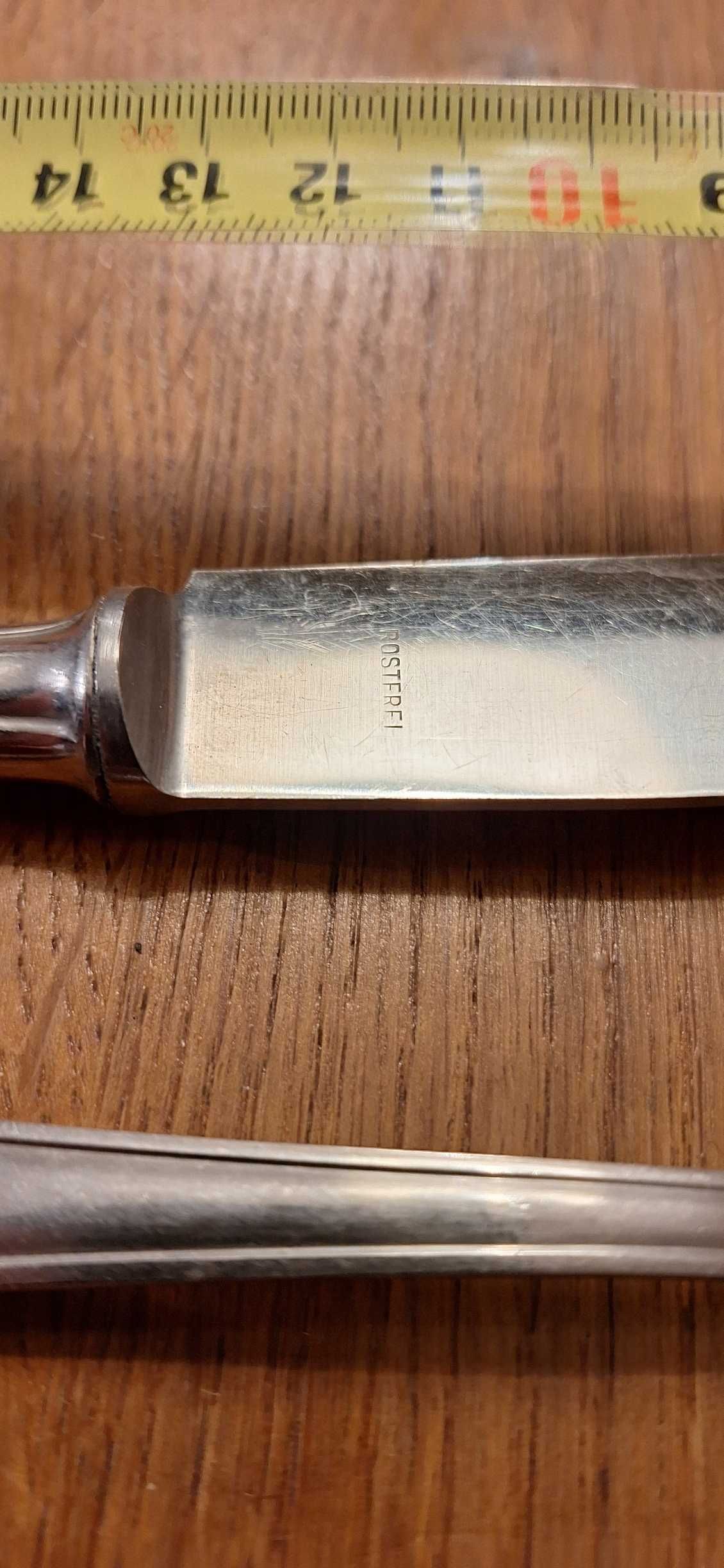 Gebruder Krumm Solingen Roneusil - sztućce przedwojenne N+W 9kpl.