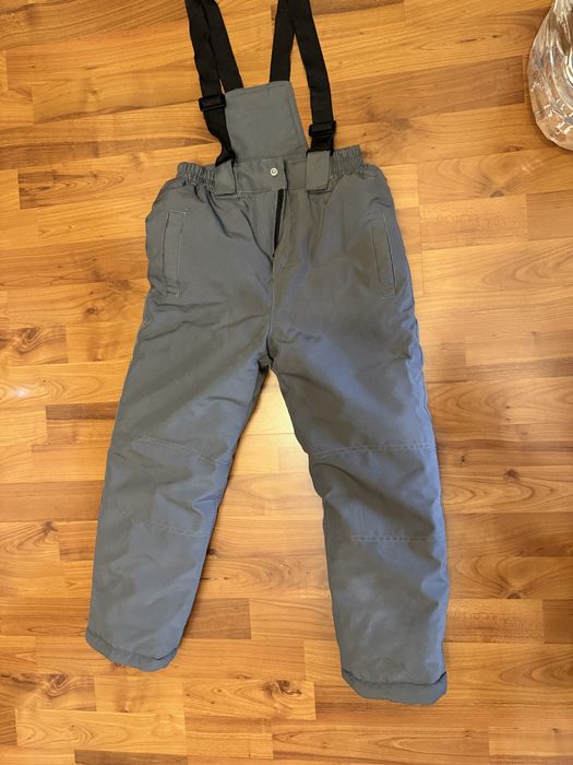 Теплі зимові штани со шлевками 116 см,