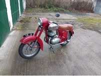 Jawa 354/02 1955 rok na półbębnach
