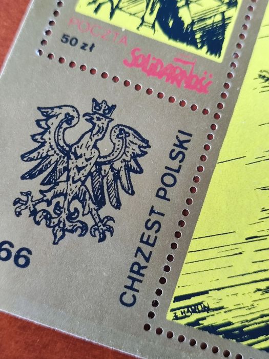 Znaczki Poczta SOLIDARNOŚCI - PRL - podziemie