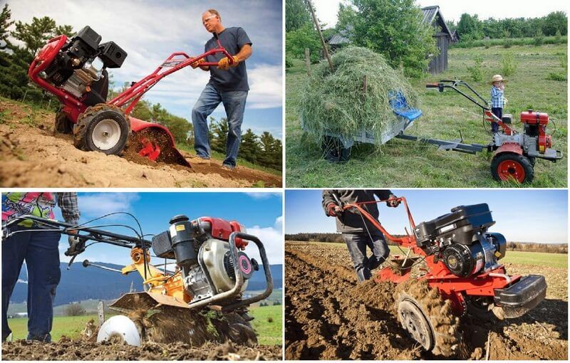 Культивация, Вспашка земли мотоблоком, вывоз мусора, веток