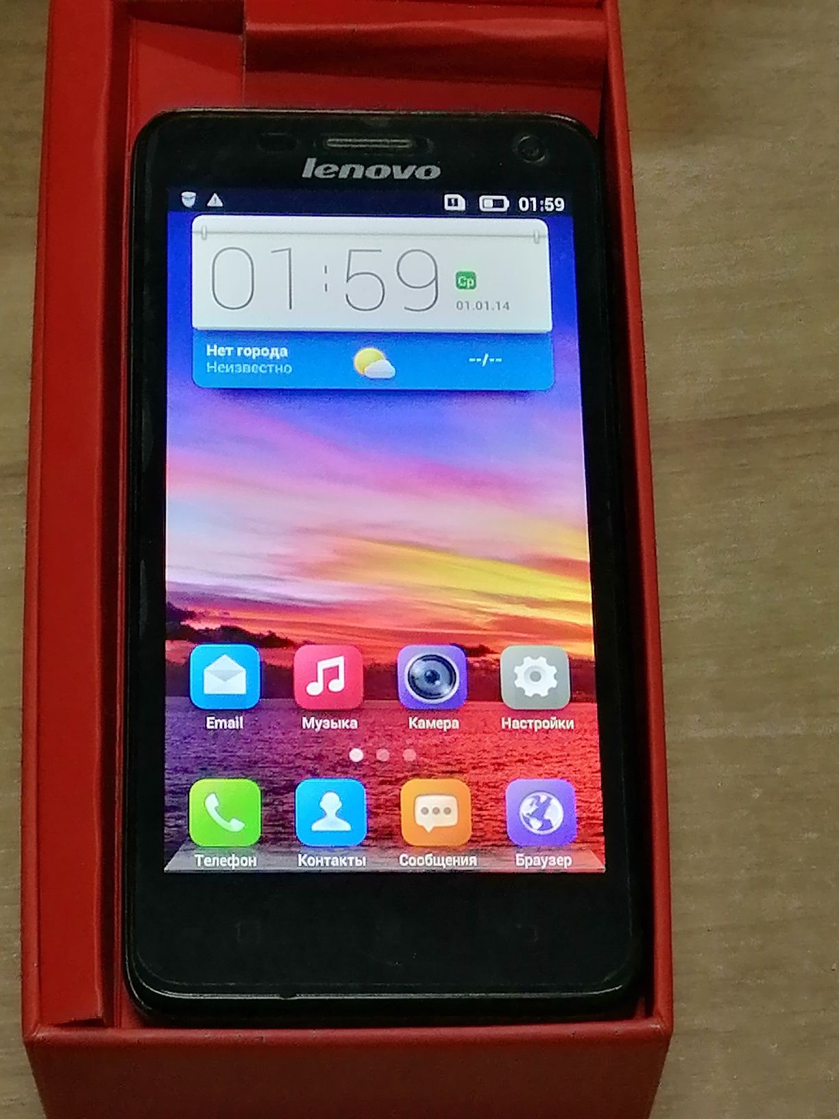 Смартфон Lenovo S 660 Titanium 1/8 GB.