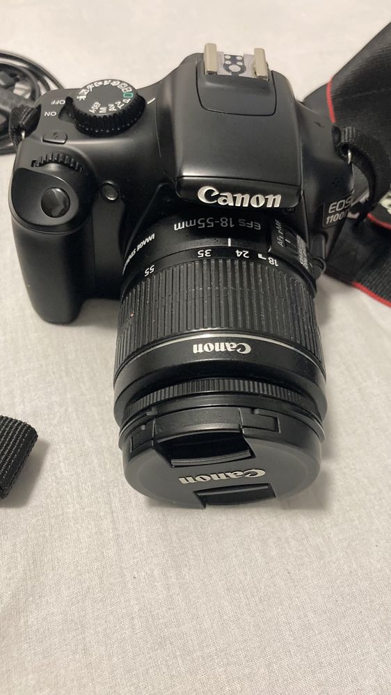 Aparat fotograficzny Canon EOS 1100D + 18-55mm