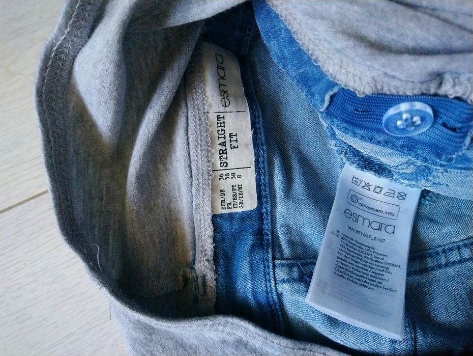 Джинсові шорти для вагітних EUR 36 розмір Straight Fit