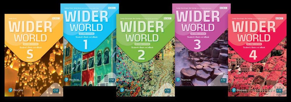 Комплект підручників Wider world 2 edition