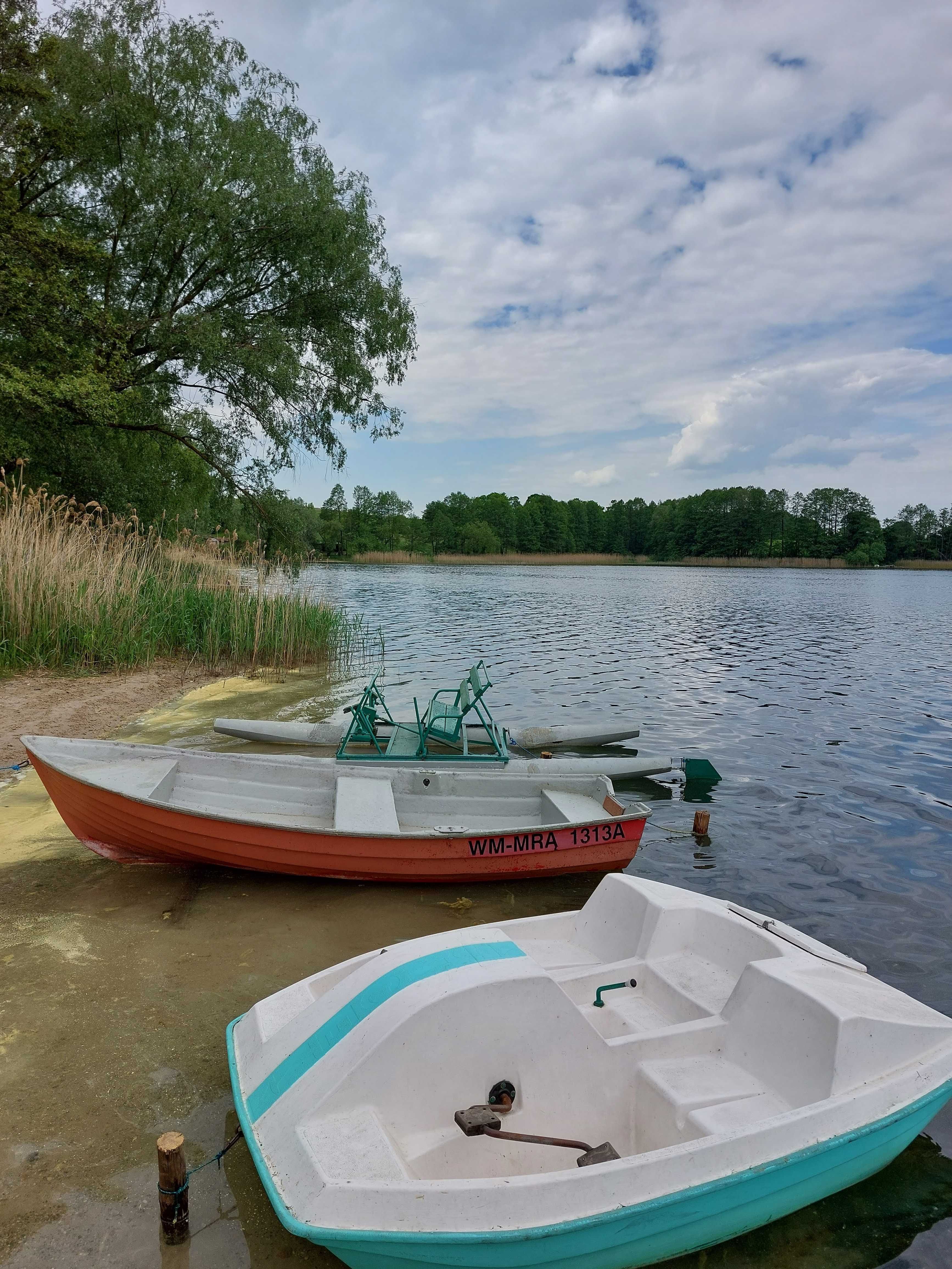 Pokoje oraz domek z prywatną plażą i pomostem koło Mrągowa, noclegi