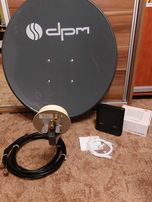 Antena paraboliczna LTE 2x25dBi Kompletny zestaw Router ZTE MF286R