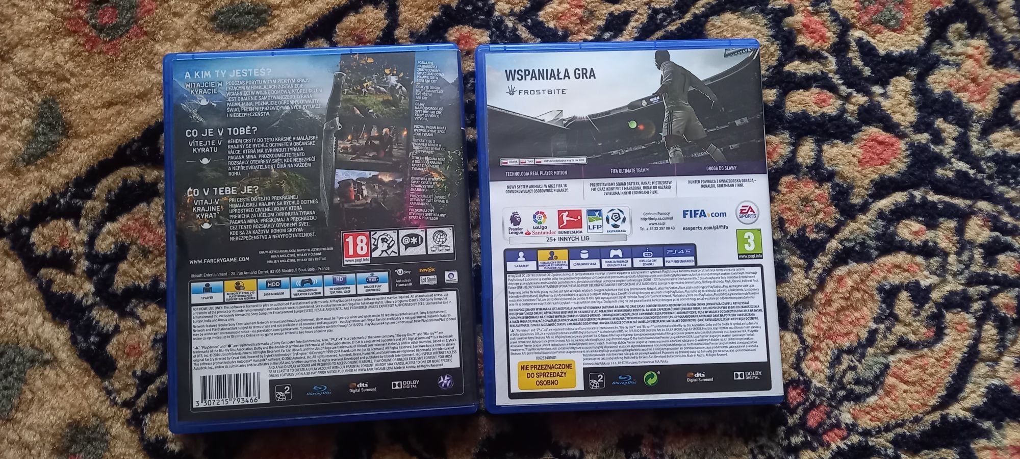 Fifa 2018 Far Cry 4 PS4