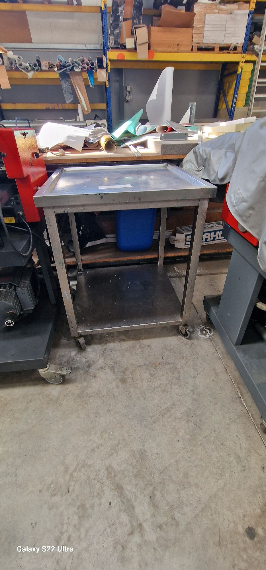 Mesa bancada inox
