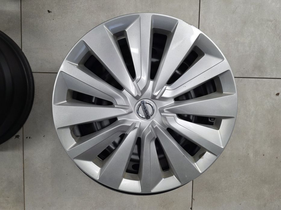 Felgi kolpaki nakretki koła opony nissan leaf 2 rozmiar 16 oryginalne