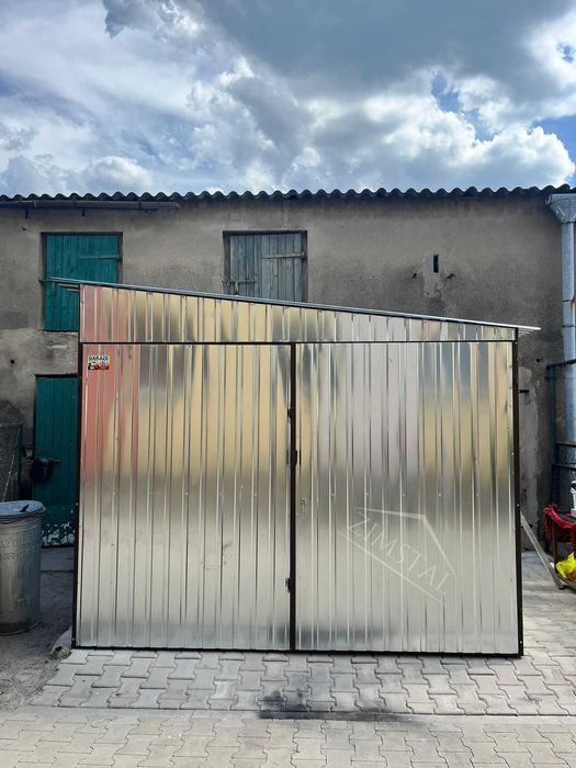 Garaże Dowolny Wymiar Garaż blaszany Blaszane 3x5 4x5 4x6 6x5 6x6 7x6