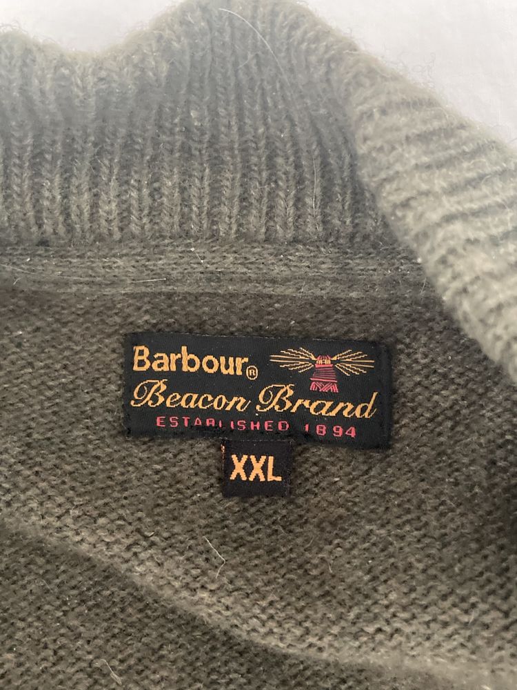 Barbour Zip-Up Jumper