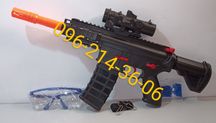 Детский автомат на орбизах M416 на аккумуляторе с оптическим прицелом.