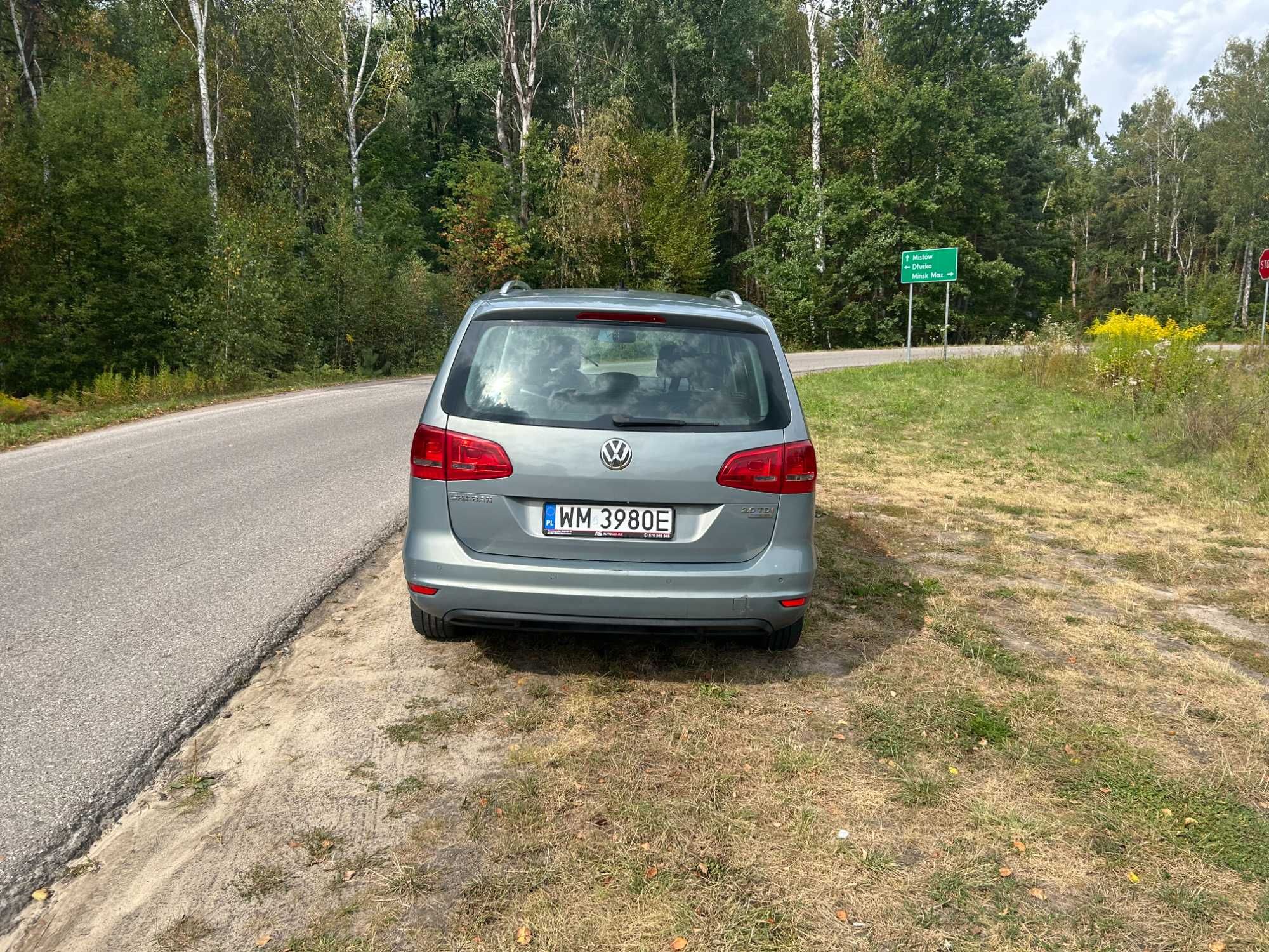 Volkswagen Sharan II 7n 2012 2.0 TDi Bluemotion DSG 170KM