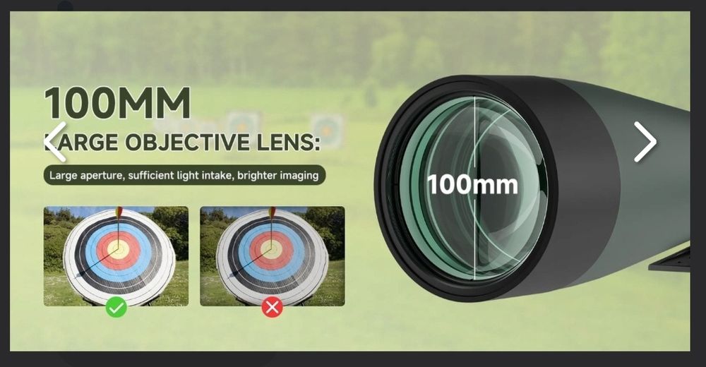 Svbony sv28a 25-75x100 телескоп пам'ятна, монокулярный, телескоп, набл