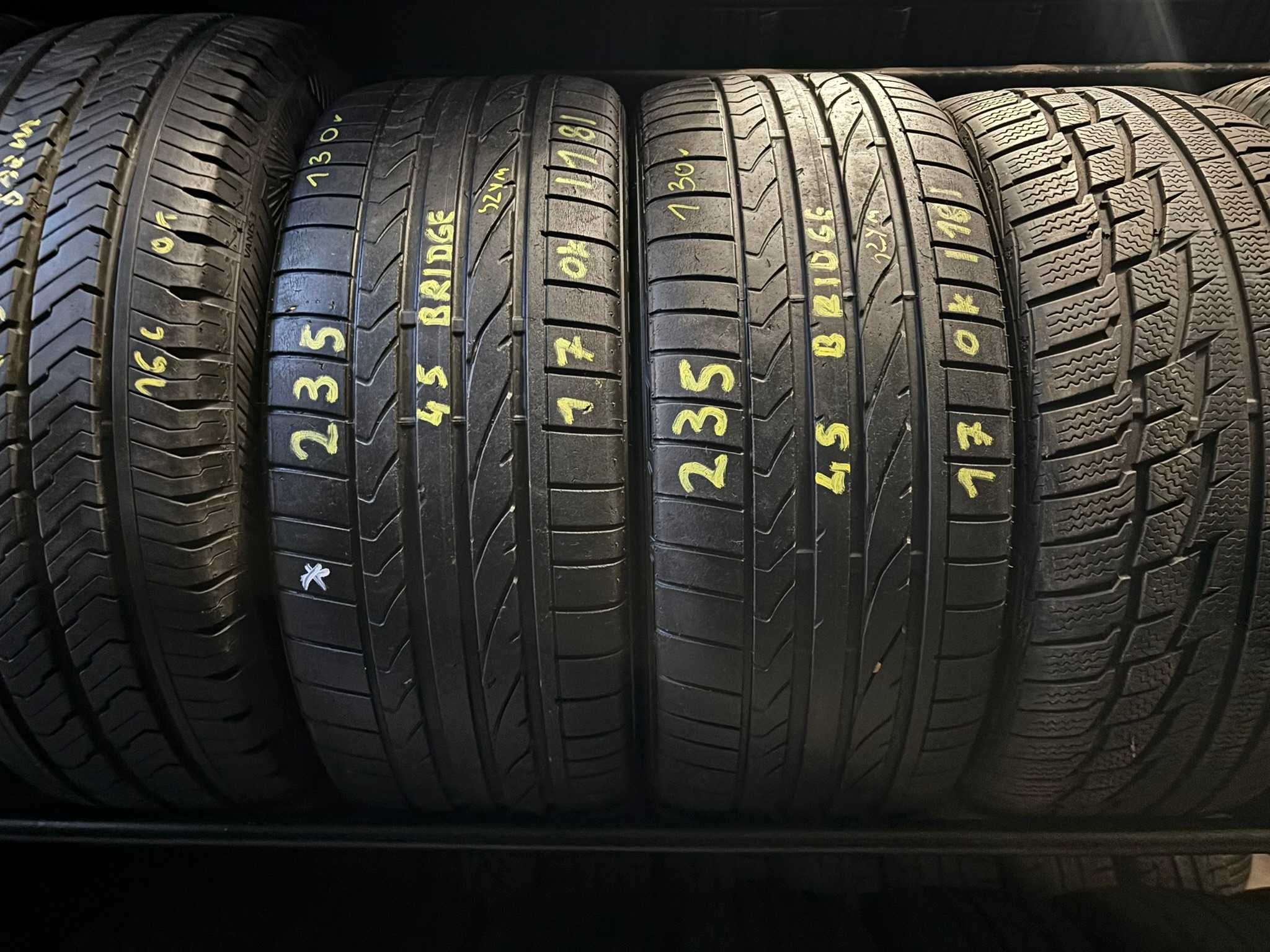 2X Opony Letnie 235/45R17 94W BRIDGESTONE POTENZA RE050A MO 6MM 2018R
