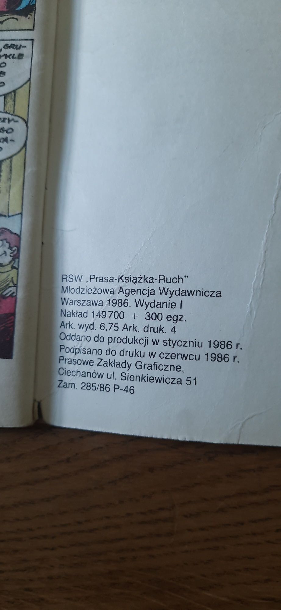 Szarlota Pawel Złoto Alaski wydanie I, 1986 r.