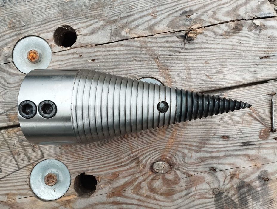 Świder do łuparki do drewna 90mm / stożek do łupania