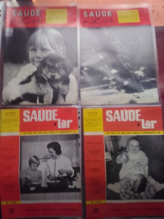 Revistas antigas de Saude e Lar