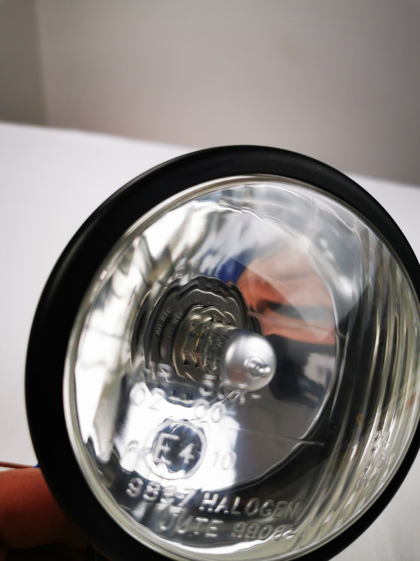 Reflektor dalekosiężny lightbary lampa halogen czarny mat custom Metal