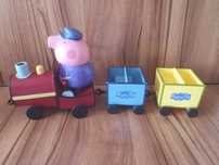Zabawka pociąg dziadka Świnka Peppa Pig