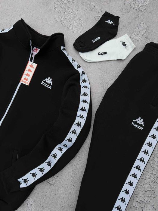 Зимовий чоловічий спортивний костюм Kappa без капюшону