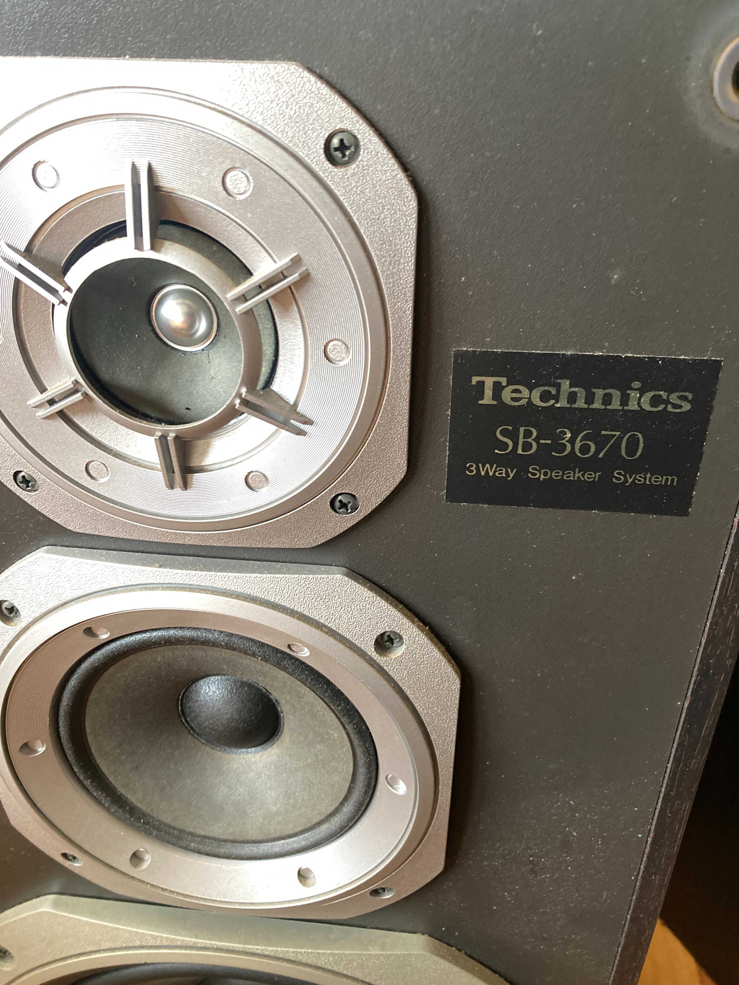 Colunas HIFI Technics SB-3670