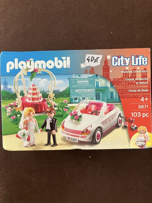 Klocki playmobil ślub wesele 6871 zestaw kompletny